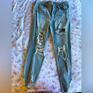 American Eagle High-Rise Jegging Crop - Size 12